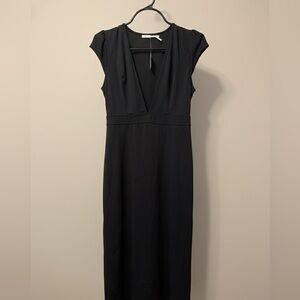 Chic Black Midi Dress